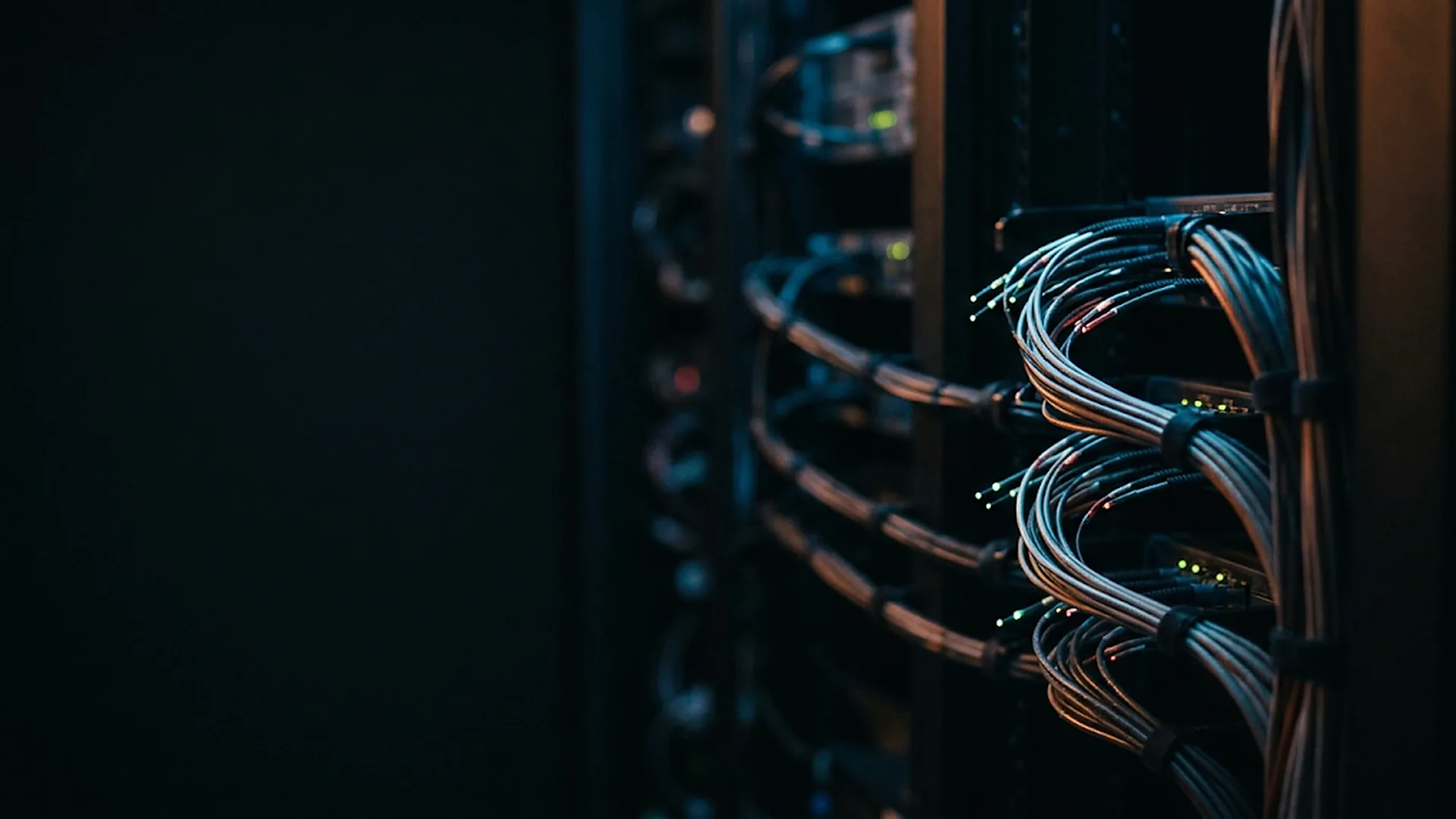 Structured network cabling for a business network